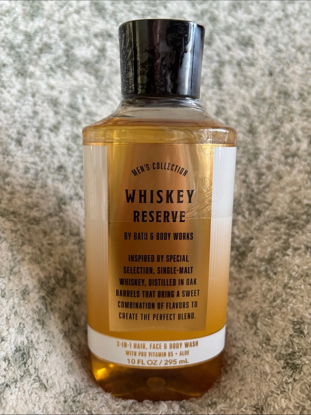 Bath & Body Works Mens Whiskey Reserve Body Wash 3in1 NWT 10 oz